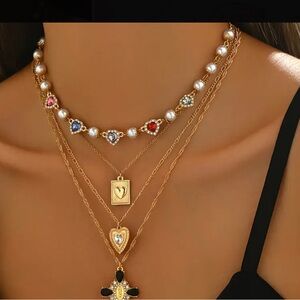 241- Chic Multi-Layer Necklace
